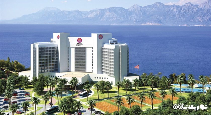 نمای ساختمان هتل آکرا باروت